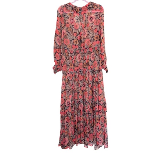 Anthropologie the Marais Printed Chiffon Maxi Dress - Picture 4 of 5